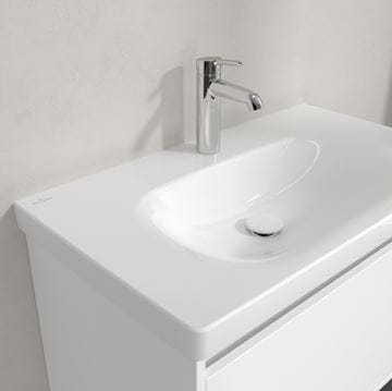 VILLEROY & BOCH SKYLA umývadlo 80 cm, s otvorom pre batériu, bez prepadu, alpská biela 5A518101 Obrázek - fotka