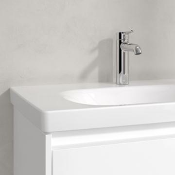 VILLEROY & BOCH SKYLA umývadlo 80 cm, s otvorom pre batériu, bez prepadu, alpská biela 5A518101 Obrázek - fotka