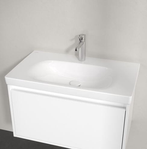 VILLEROY & BOCH SKYLA umývadlo 80 cm, s otvorom pre batériu, bez prepadu, alpská biela 5A518101 Obrázek - fotka