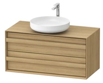 DURAVIT OCAVO skrinka pod umývadlo 100x48x49, 3 cm, 2 zásuvky, prírodný dub
