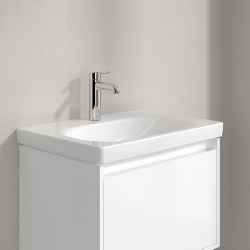 VILLEROY & BOCH SKYLA umývadlo 65 cm, s otvorom pre batériu, bez prepadu, alpská biela 5A516601 Obrázek - fotka