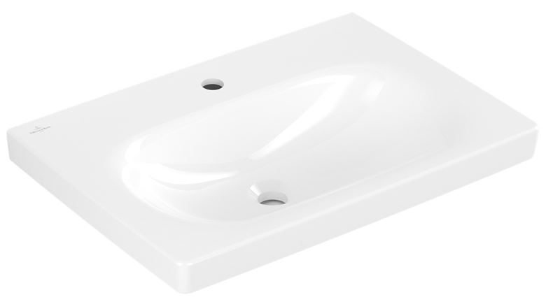 VILLEROY & BOCH SKYLA umývadlo 65 cm, s otvorom pre batériu, bez prepadu, alpská biela 5A516601 Obrázek - Hlavní obrázek