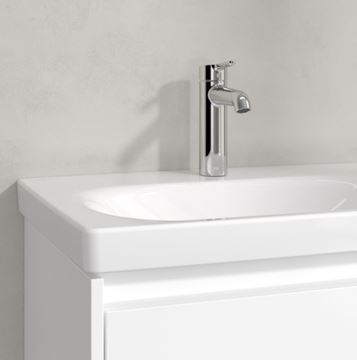 VILLEROY & BOCH SKYLA umývadlo 65 cm, s otvorom pre batériu, bez prepadu, CeramicPlus, alpská biela 5A5166R1 Obrázek - fotka