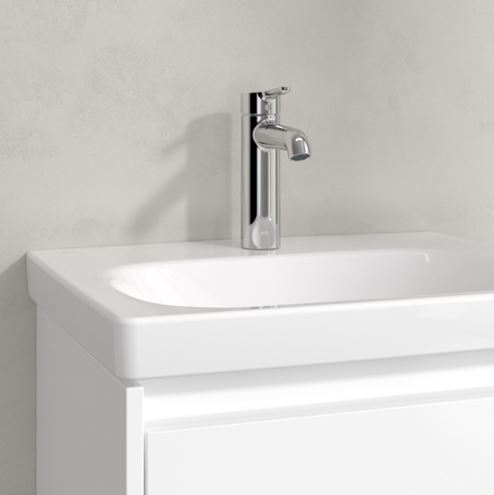 VILLEROY & BOCH SKYLA umývadlo 55 cm, s otvorom pre batériu, bez prepadu, alpská biela 5A515601 Obrázek - fotka