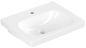 VILLEROY & BOCH SKYLA umývadlo 55 cm, s otvorom pre batériu, bez prepadu, alpská biela