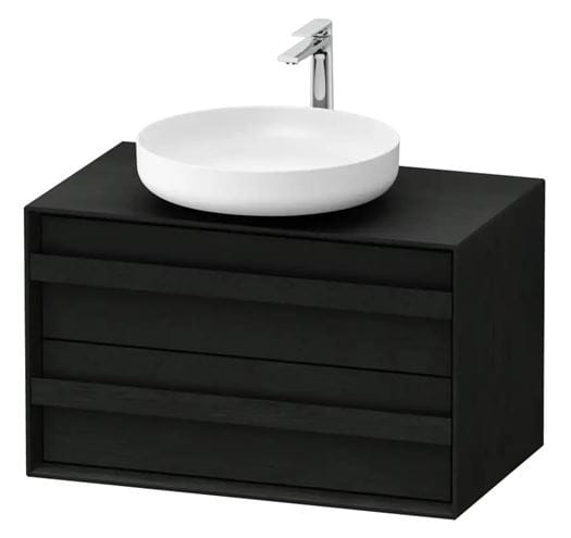 DURAVIT OCAVO skrinka pod umývadlo 80x48x49, 3 cm, 2 zásuvky, čierny dub OC50940H6H60000 Obrázek - Hlavní obrázek