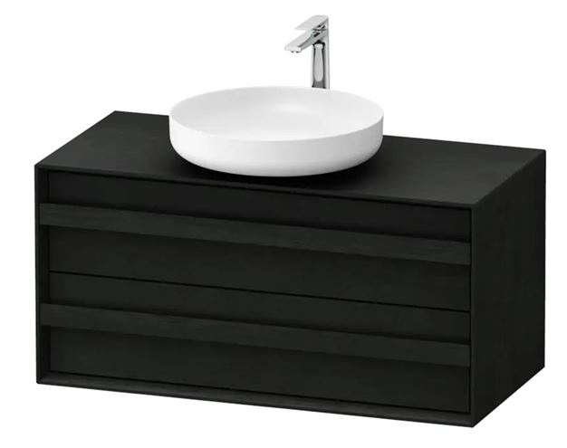 DURAVIT OCAVO skrinka pod umývadlo 100x48x49, 3 cm, 2 zásuvky, čierny dub OC50950H6H60000 Obrázek - Hlavní obrázek