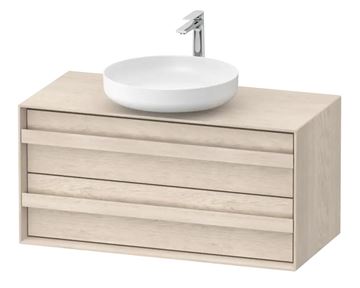 DURAVIT OCAVO skrinka pod umývadlo 100x48x49, 3 cm, 2 zásuvky, svetlý dub