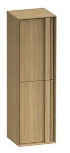 DURAVIT OCAVO nízka skrinka 40x36x132 cm, 2 dvierka, pánty vľavo, prírodný dub