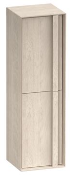 DURAVIT OCAVO nízka skrinka 40x36x132 cm, 2 dvierka, pánty vľavo, svetlý dub