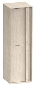 DURAVIT OCAVO nízka skrinka 40x36x132 cm, 2 dvierka, pánty vľavo, svetlý dub