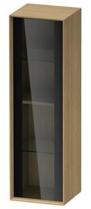 DURAVIT OCAVO nízka skrinka 40x36x132 cm, 1 dvierka, pánty vľavo, prírodný dub