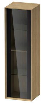 DURAVIT OCAVO nízka skrinka 40x36x132 cm, 1 dvierka, pánty vľavo, prírodný dub