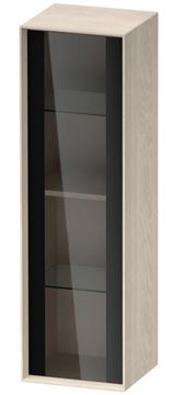DURAVIT OCAVO nízka skrinka 40x36x132 cm, 1 dvierka, pánty vpravo, svetlý dub