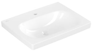 VILLEROY & BOCH SKYLA umývadlo 60 cm, s otvorom pre batériu, bez prepadu, CeramicPlus, alpská biela