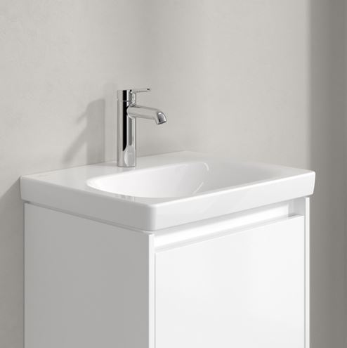 VILLEROY & BOCH SKYLA umývadlo 60 cm, s otvorom pre batériu, bez prepadu, alpská biela 5A516101 Obrázek - fotka