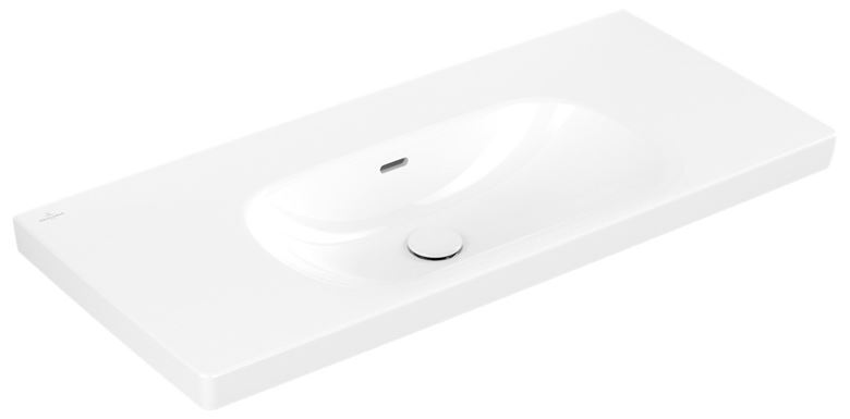 VILLEROY & BOCH SKYLA umývadlo 100 cm, s prepadom, CeramicPlus, alpská biela 5A51A6R1 Obrázek - fotka