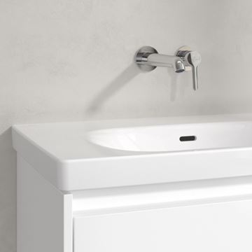 VILLEROY & BOCH SKYLA umývadlo 80 cm, s prepadom, CeramicPlus, alpská biela 5A5182R1 Obrázek - fotka