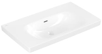 VILLEROY & BOCH SKYLA umývadlo 80 cm, s prepadom, CeramicPlus, alpská biela