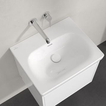 VILLEROY & BOCH SKYLA umývadlo 55 cm, s prepadom, CeramicPlus, alpská biela 5A5157R1 Obrázek - fotka