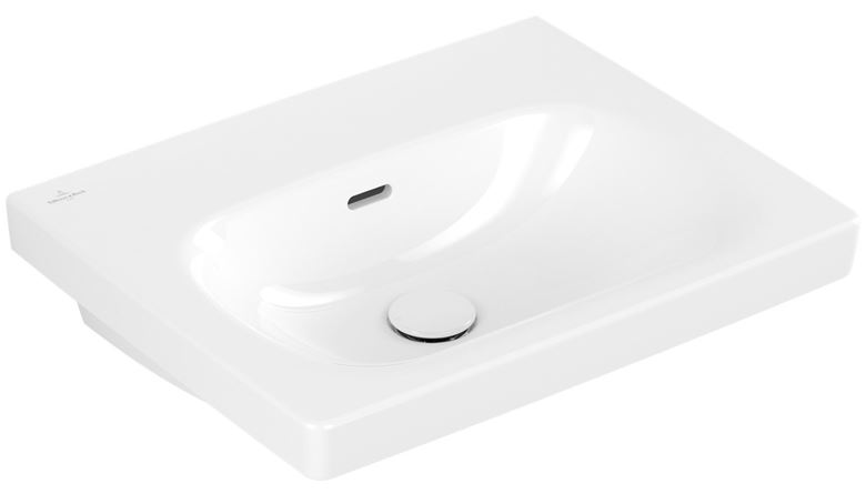 VILLEROY & BOCH SKYLA umývadlo 55 cm, s prepadom, CeramicPlus, alpská biela 5A5157R1 Obrázek - fotka