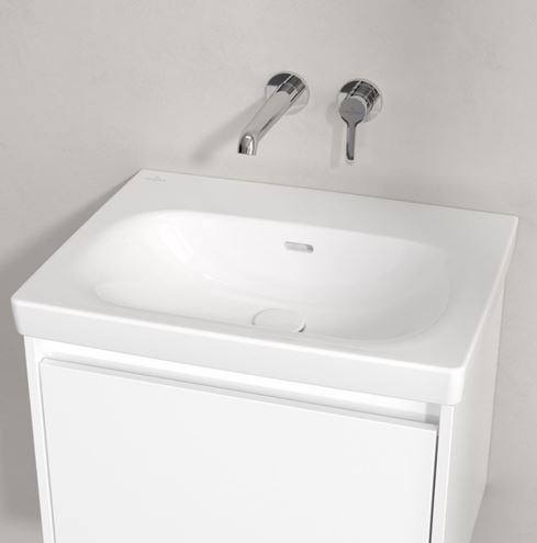 VILLEROY & BOCH SKYLA umývadlo 60 cm, s prepadom, CeramicPlus, alpská biela 5A5162R1 Obrázek - fotka