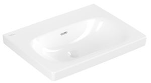 VILLEROY & BOCH SKYLA umývadlo 60 cm, s prepadom, CeramicPlus, alpská biela