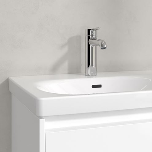 VILLEROY & BOCH SKYLA umývadlo 60 cm, s otvorom pre batériu a prepadom, alpská biela 5A516001 Obrázek - fotka