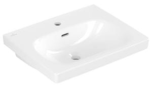 VILLEROY & BOCH SKYLA umývadlo 55 cm, s otvorom pre batériu a prepadom, alpská biela
