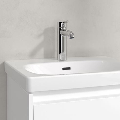 VILLEROY & BOCH SKYLA umývadlo 55 cm, s otvorom pre batériu a prepadom, CeramicPlus, alpská biela 5A5155R1 Obrázek - fotka