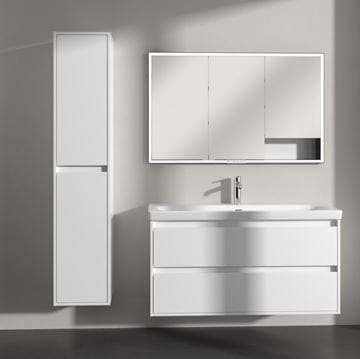 VILLEROY & BOCH SKYLA vysoká skrinka 35x34, 8x170 cm, 2 dvierka, pánty vľavo, brilliant white C80100VE Obrázek - fotka