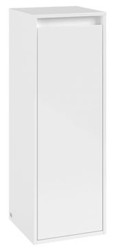VILLEROY & BOCH SKYLA nízka skrinka 35x34, 8x100 cm, 1 dvierka, pánty vpravo, brilliant white