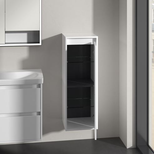 VILLEROY & BOCH SKYLA nízka skrinka 35x34, 8x100 cm, 1 dvierka, pánty vpravo, brilliant white C80201VE Obrázek - fotka