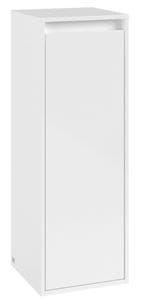VILLEROY & BOCH SKYLA nízka skrinka 35x34, 8x100 cm, 1 dvierka, pánty vľavo, brilliant white