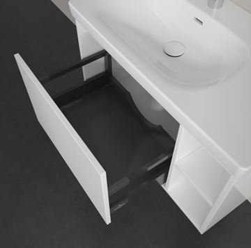 VILLEROY & BOCH SKYLA skrinka pod umývadlo 77,2x43,9x43,6 cm, 1 zásuvka, 2 police, brilliant white C78800VE Obrázek - fotka