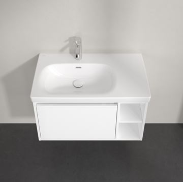 VILLEROY & BOCH SKYLA skrinka pod umývadlo 77,2x43,9x43,6 cm, 1 zásuvka, 2 police, brilliant white C78800VE Obrázek - fotka