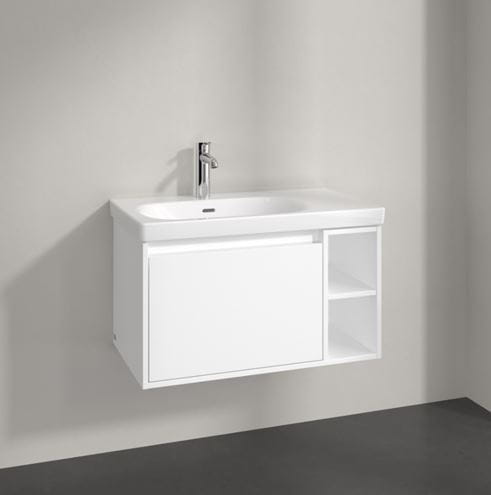 VILLEROY & BOCH SKYLA skrinka pod umývadlo 77,2x43,9x43,6 cm, 1 zásuvka, 2 police, brilliant white C78800VE Obrázek - fotka
