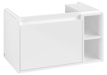 VILLEROY & BOCH SKYLA skrinka pod umývadlo 77,2x43,9x43,6 cm, 1 zásuvka, 2 police, brilliant white C78800VE Obrázek - fotka