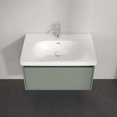 VILLEROY & BOCH SKYLA skrinka pod umývadlo 77,2x43,9x43,6 cm, 1 zásuvka, soft green C78600AF Obrázek - fotka