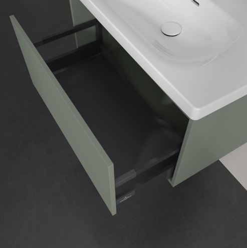 VILLEROY & BOCH SKYLA skrinka pod umývadlo 77,2x43,9x43,6 cm, 1 zásuvka, soft green C78600AF Obrázek - fotka