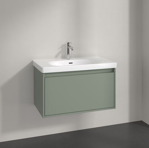 VILLEROY & BOCH SKYLA skrinka pod umývadlo 77,2x43,9x43,6 cm, 1 zásuvka, soft green C78600AF Obrázek - fotka