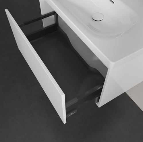 VILLEROY & BOCH SKYLA skrinka pod umývadlo 77,2x43,9x43,6 cm, 1 zásuvka, brilliant white C78600VE Obrázek - fotka