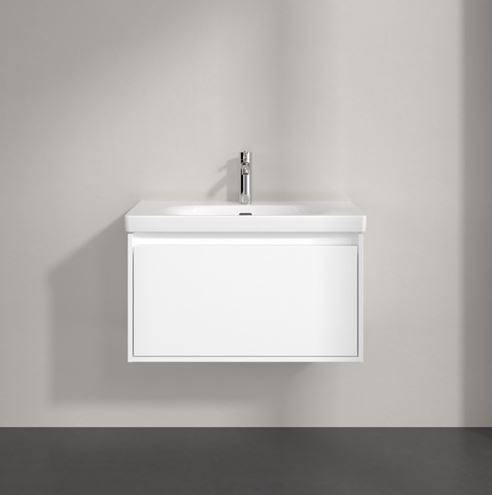 VILLEROY & BOCH SKYLA skrinka pod umývadlo 77,2x43,9x43,6 cm, 1 zásuvka, brilliant white C78600VE Obrázek - fotka