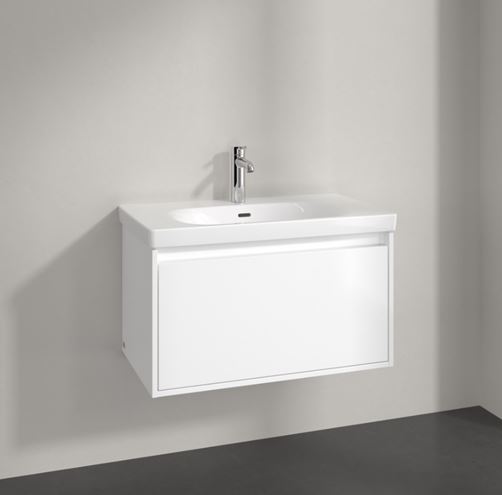 VILLEROY & BOCH SKYLA skrinka pod umývadlo 77,2x43,9x43,6 cm, 1 zásuvka, brilliant white C78600VE Obrázek - fotka