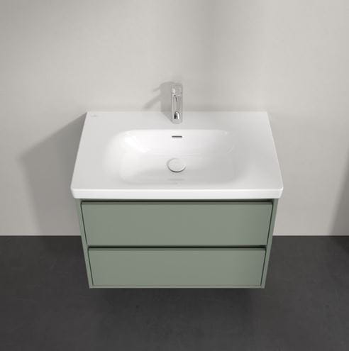 VILLEROY & BOCH SKYLA skrinka pod umývadlo 77,2x43,9x59,6 cm, 2 zásuvky, soft green C79600AF Obrázek - fotka