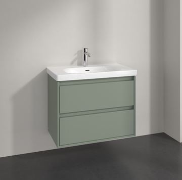 VILLEROY & BOCH SKYLA skrinka pod umývadlo 77,2x43,9x59,6 cm, 2 zásuvky, soft green C79600AF Obrázek - fotka