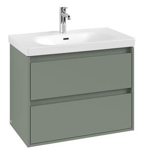 VILLEROY & BOCH SKYLA skrinka pod umývadlo 77,2x43,9x59,6 cm, 2 zásuvky, soft green