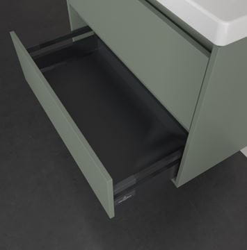 VILLEROY & BOCH SKYLA skrinka pod umývadlo 77,2x43,9x59,6 cm, 2 zásuvky, soft green C79700AF Obrázek - fotka