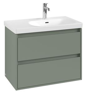 VILLEROY & BOCH SKYLA skrinka pod umývadlo 77,2x43,9x59,6 cm, 2 zásuvky, soft green