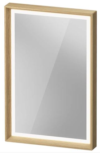 DURAVIT OCAVO zrkadlo 48x73 cm, s osvetlením OC72200H5H50000 Obrázek - Hlavní obrázek